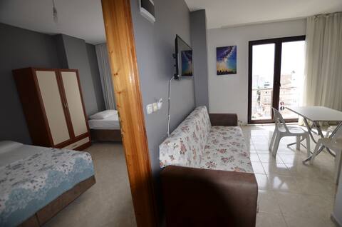 1+1 For up to 4 guests with French balcony