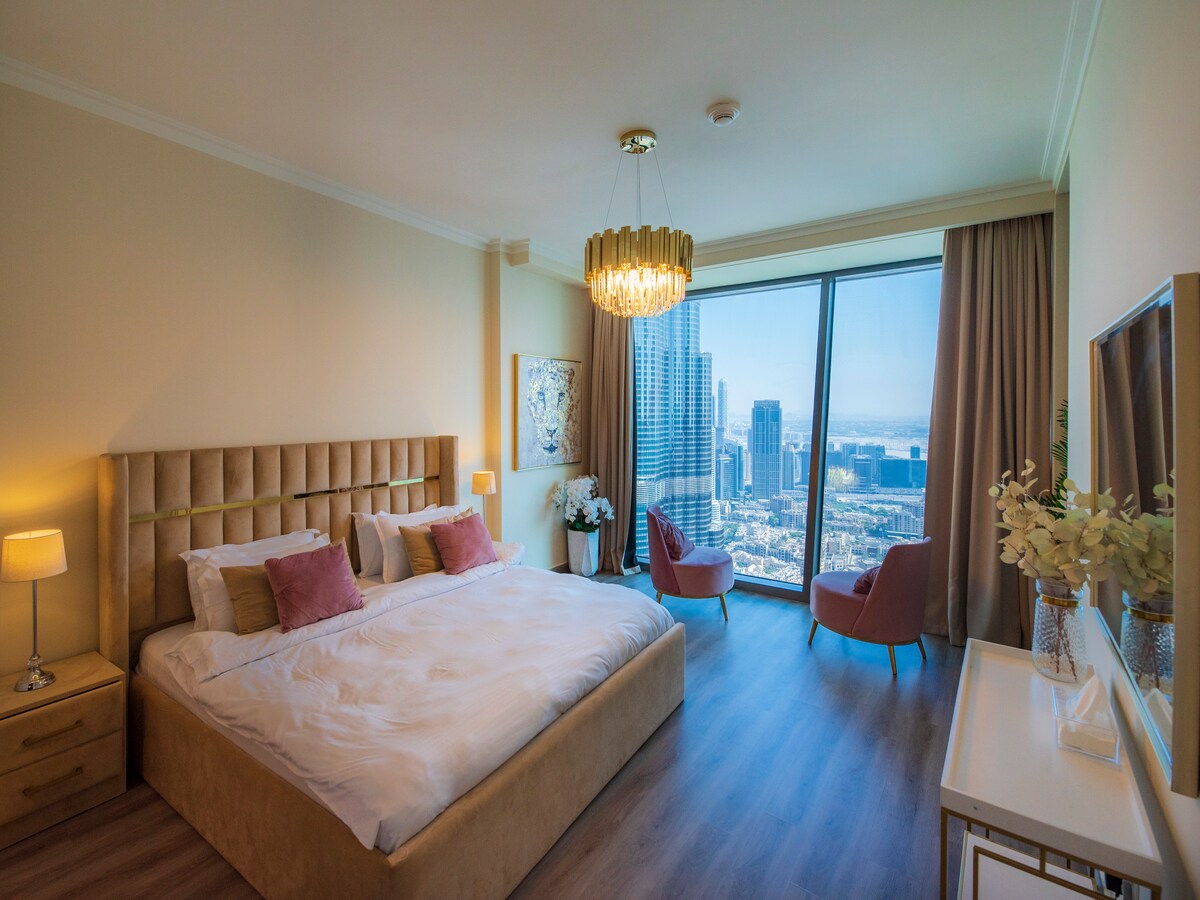 3 Bedroom Furnished Apartment with Fountain View | Burj Vista 3