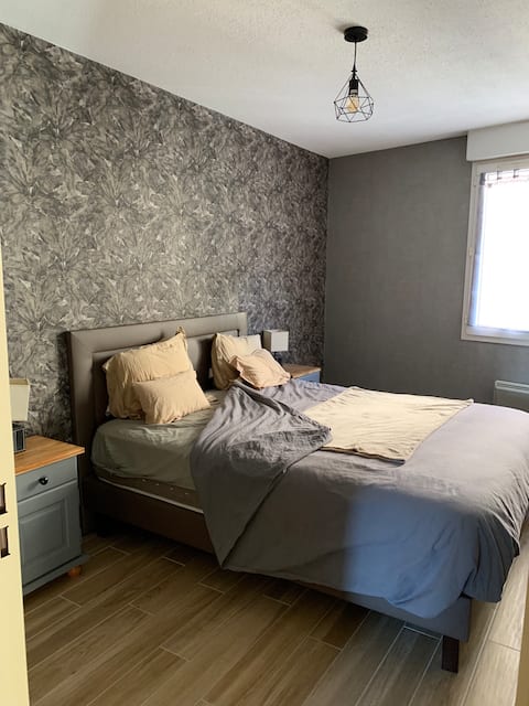 Beautiful 3-room apartment with terrace and garage