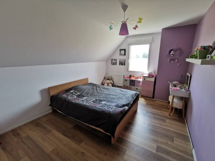 1 ° camera da letto al piano superiore