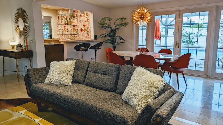 Tropicale Luxury: Pool/spa, Casita + Madmen Vibes! - Palm Springs, CA