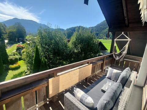 Apartment in the Alps - right on the Kieferbach