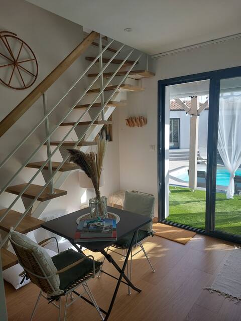 "Rêve de Ré" Suite AixKeys 35 m² private jacuzzi
