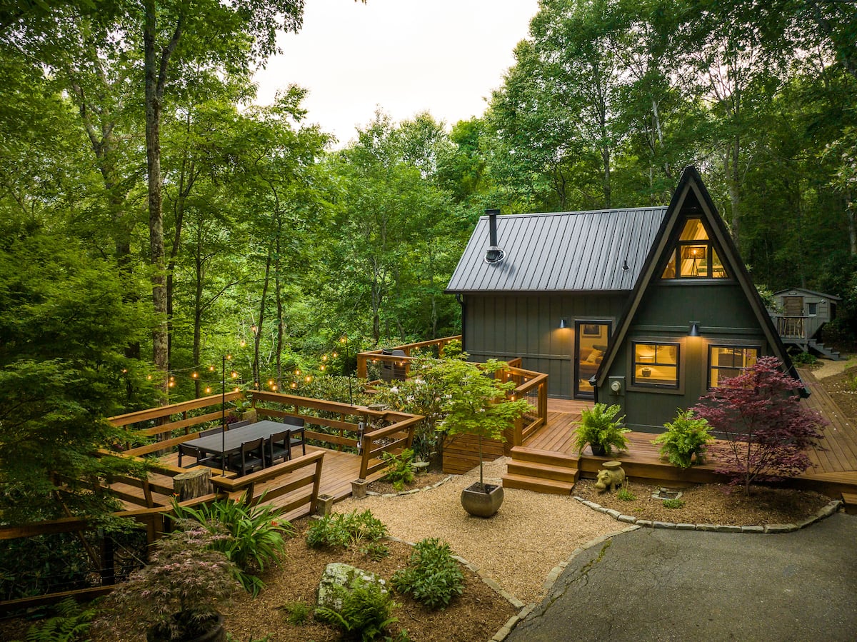 A-Frame Airbnbs in North Carolina