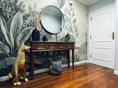 Centrally-located apartment 120m2 + parking + wifi (O Grove)