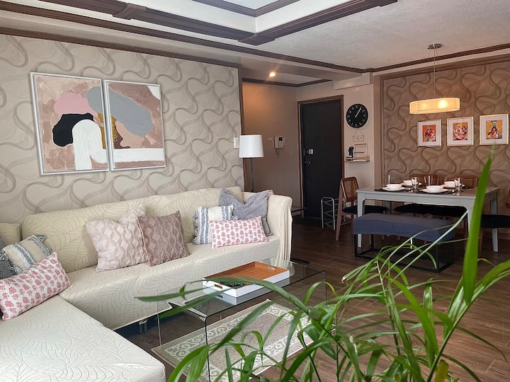 Baguio Getaway, Lovely & Spacious 1-bedroom - 碧瑤市