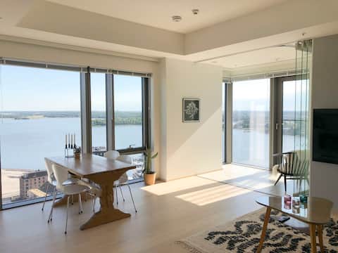 Successful Airbnb property: Magnificent Apartment on Floor 21 in Sörnäinen