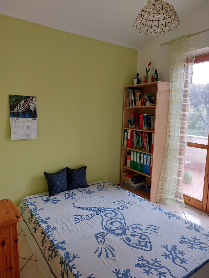 Chambre 2 avec futon/lit 1,5 place