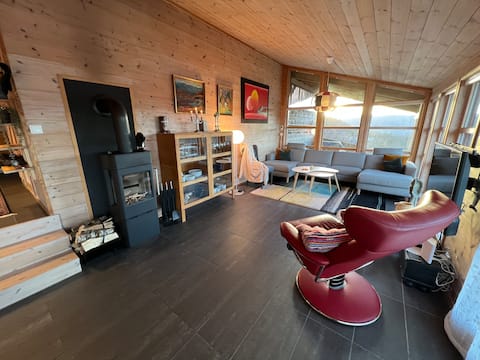 Top performing Airbnb: Panorama Spa Jacuzzi Sauna Hiking Fishing Private in Gjesdal
