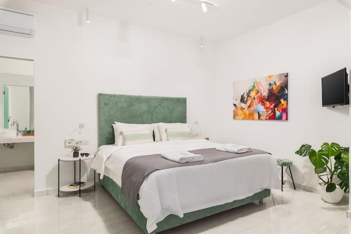 Relax and recharge in the ground floor bedroom.