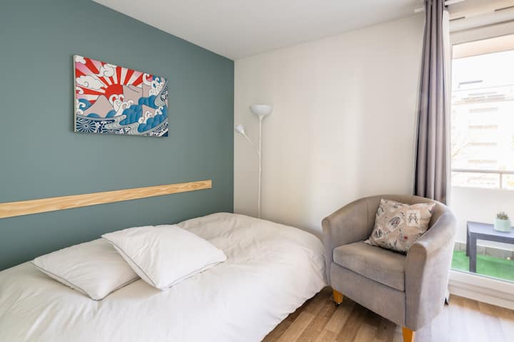 Ambienti i ndenjes - Divan krevat 