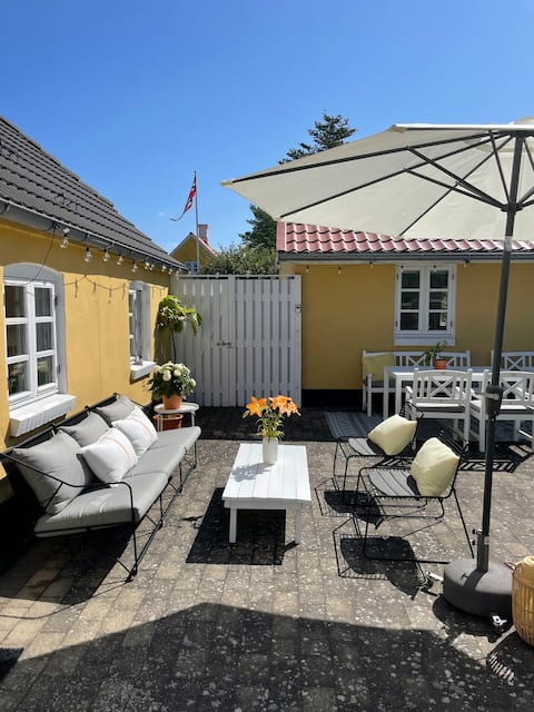Cozy old summerhouse on Læsø.