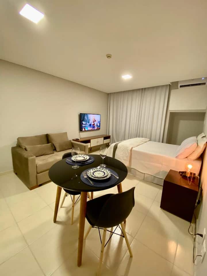 Cozy flat in front of Salvador Shopping Serviced apartments for Rent