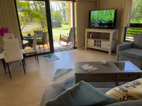 Successful Airbnb property: Steps to beach, Kauai Beach Villas E-13, AC, pools in Lihue