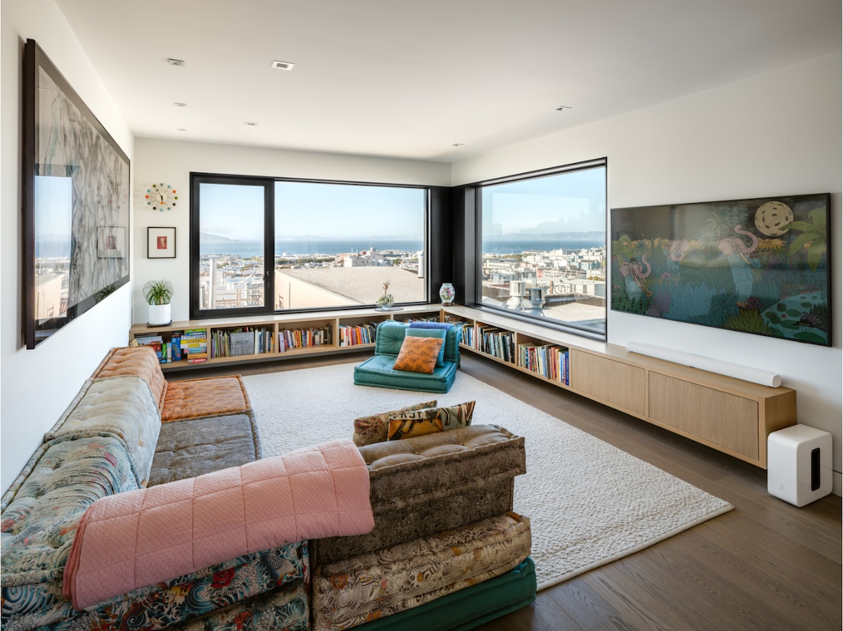 Top performing Airbnb: 180° Bay & Skyline Views • Private Roof Deck in Russian Hill