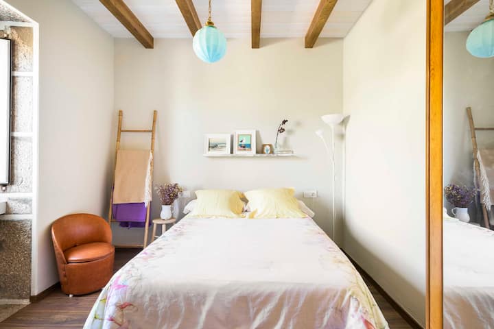 Dormitorio 1 con cama matrimonial