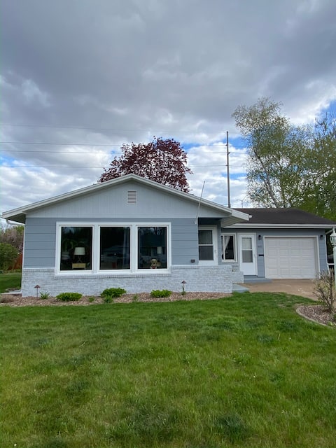 Centrally located three bedroom and two bath home.