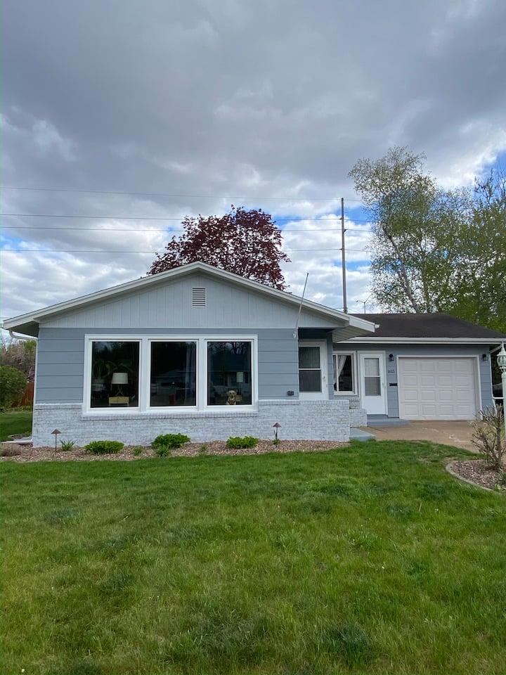 Centrally located three bedroom and two bath home.