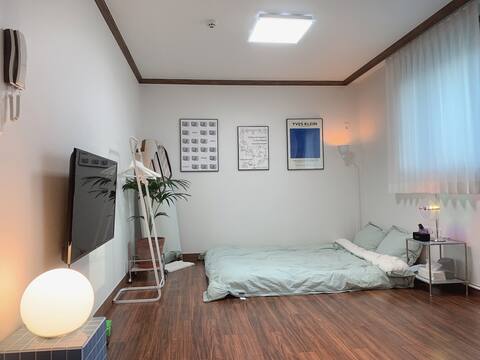 Stay Hang-ri # Gogora Beach # Oedobotania # Netflix # Home Cafe # Outdoor Garden (Room 105-Family Room)