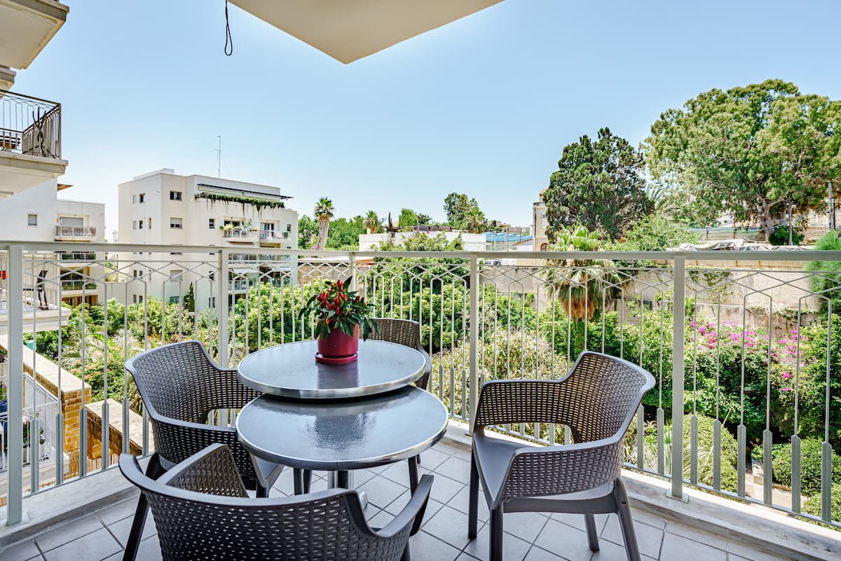 Apartment building lobby or corridor