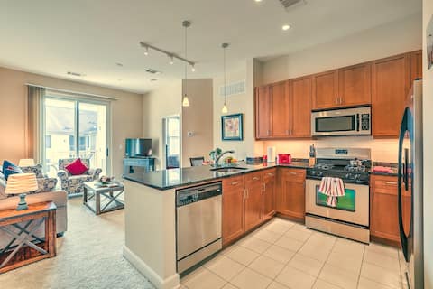 Luxury 1 BR with balcony, Pool & Gym near Metro