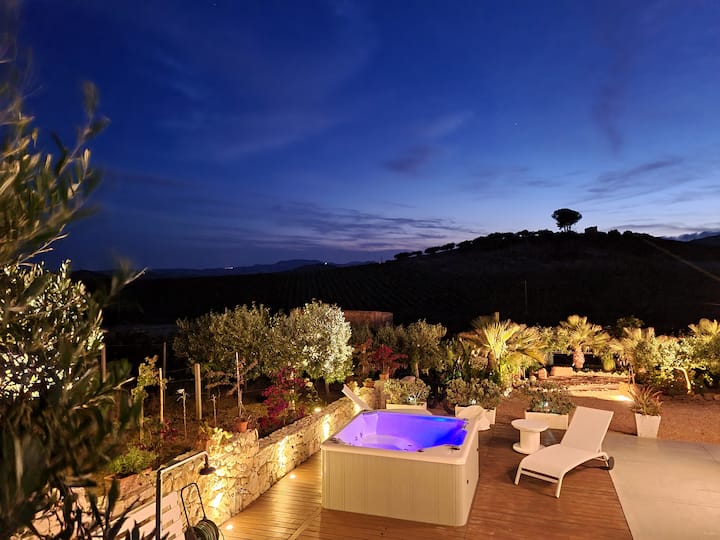 Zu Bastianu's Villa, Vasca Idromassaggio & Privacy - Alcamo