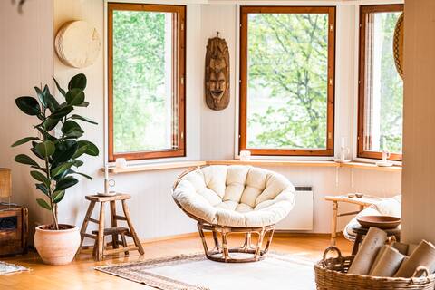 A cozy home in beautiful countryside surroundings