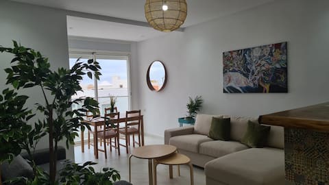 Popular Airbnb listing: luxury beachfront apartment in DAR BOUAAZA in Dar Bouazza