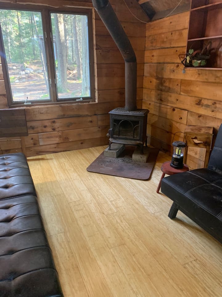 Off-grid Sunset Wood’s Cabin - Orland, ME