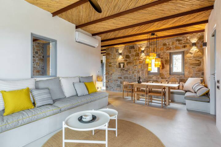 NEW! Terra Blu luxury stone villa at Vagia beach gallery image 5