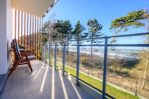 Successful Airbnb property: Navango Apartment Sea View & Free Parking in Gmina Będzino