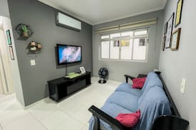 Lindo apartamento lado praia!