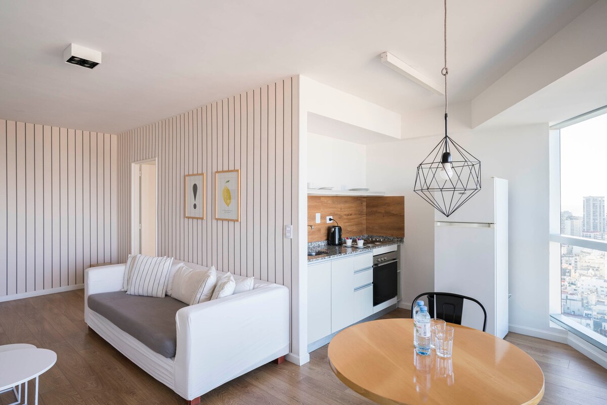 Departamento de 2 ambientes en Retiro con pileta y sauna