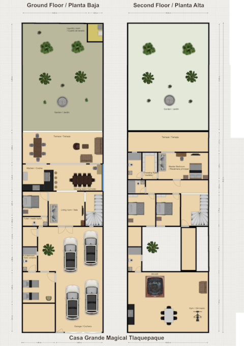 Successful Airbnb property: Urban Hacienda downtown, quiet, garden, jacuzzi in San Pedro Tlaquepaque