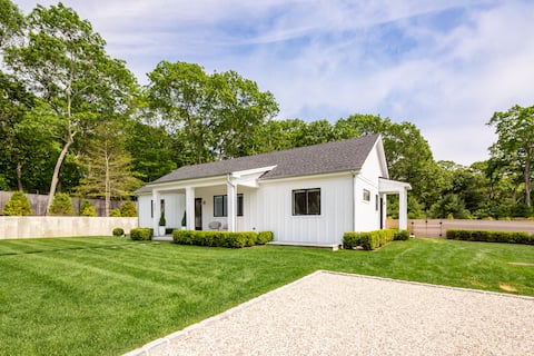 Amagansett Gated and Private Modern Ranch