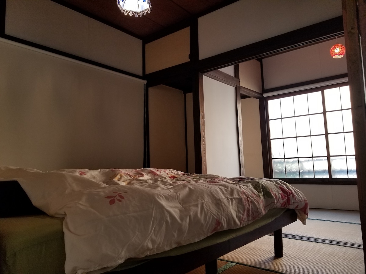 there are two single beds in the bedroom1 and also...