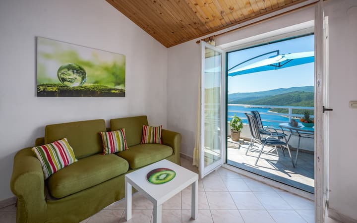 Loft Apartment Luciana With Beautiful Sea View - Rabac