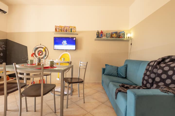 Babyaccommodation Family Garden - Spotorno