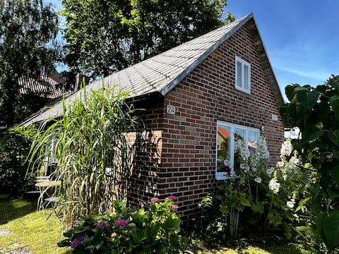 The little red brick house