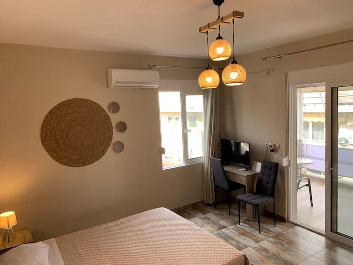 chambre ensoleillée