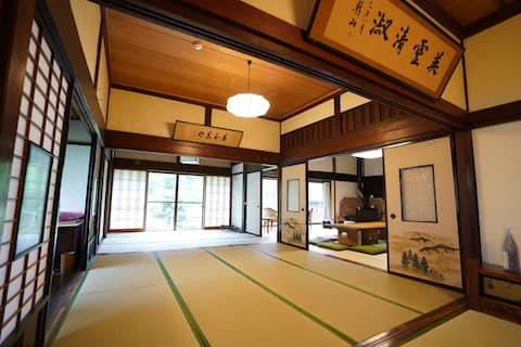 A 160-year-old house with pristine floors and a fireplace. Restore moisture at a hidden inn nestled