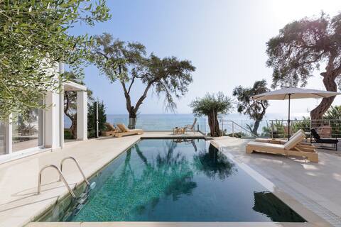 Nisos Villas Corfu - Villa Blue with private beach