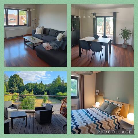 Stunning 2 Bedroom Apartment in Mons.Free Parking