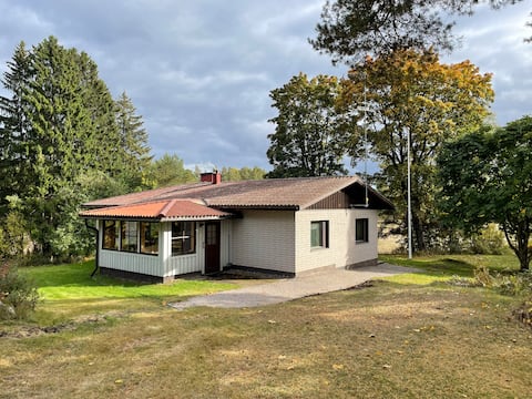 Comfortable cozy house, with wood-burning sauna