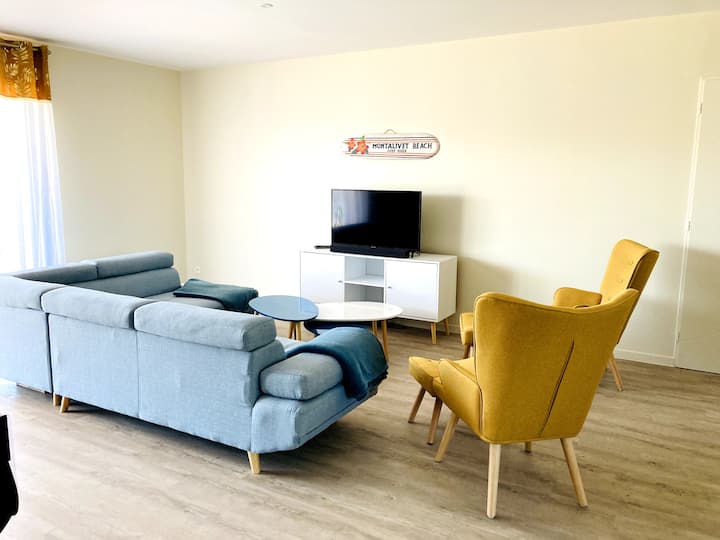 L'océane Villa 8 Pers. Piscine Clim Wifi Océan - Montalivet les Bains