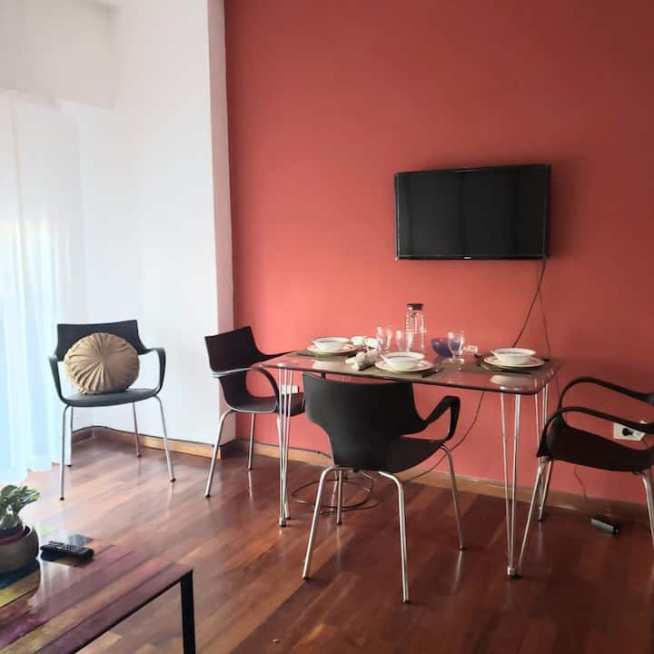 Полуэтажная квартира с 1 спальней в Núñez у Metrobus Patio