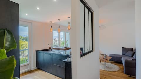 Stunning modern T2 apartment near the lake