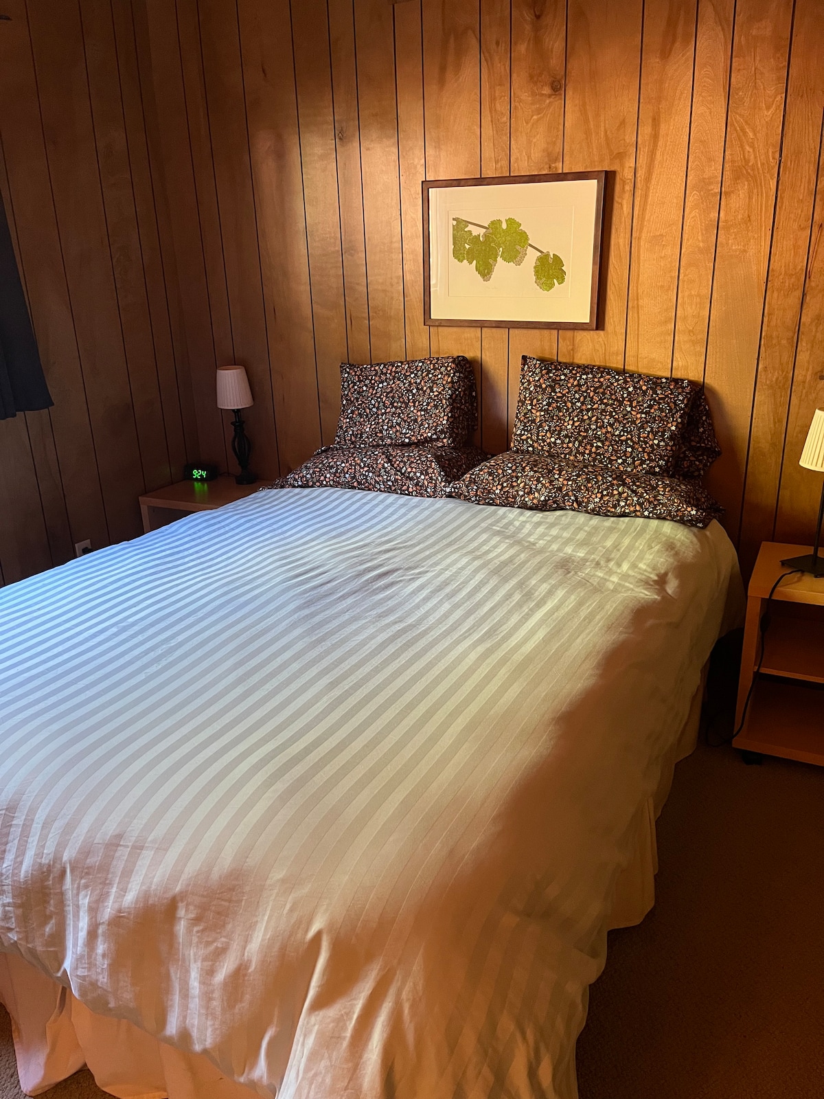 Spálňa na prízemí č.2.  Postele sú pohodlné a vankúše sú nové.