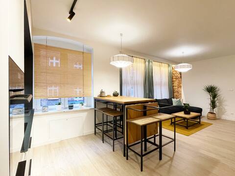 Top Airbnb: BYT Nikiszowiec | Modern Silesian Apartment in Janów Nikiszowiec
