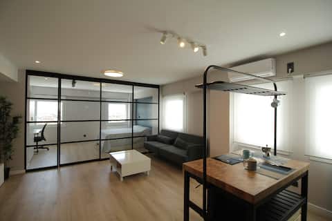 Anuncio de Airbnb popular: Spectacular loft full of light! en San José